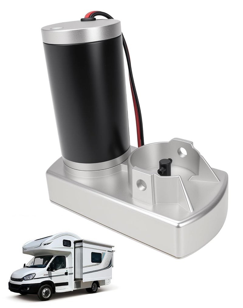Radvik 132682 RV Slide Out Motor High-Speed 5800 RPM Compatible with Lippert Through-Frame System | 18:1 Gear Ratio | Repalce# 168956 295380 Rp-785615 M-8910Gear | Ratio 30Amp - Image 1
